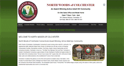 Desktop Screenshot of northwoodsofcolchester.com