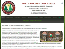 Tablet Screenshot of northwoodsofcolchester.com